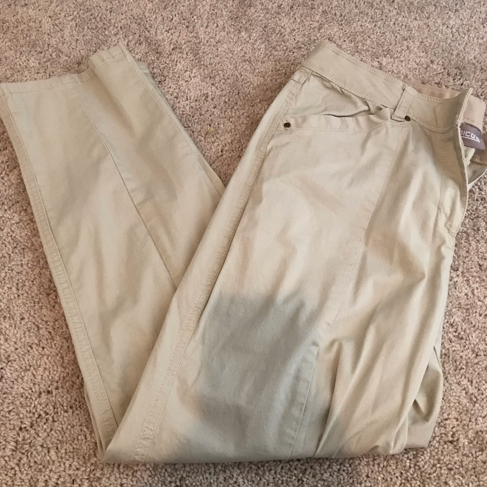 Chico’s light cream pants